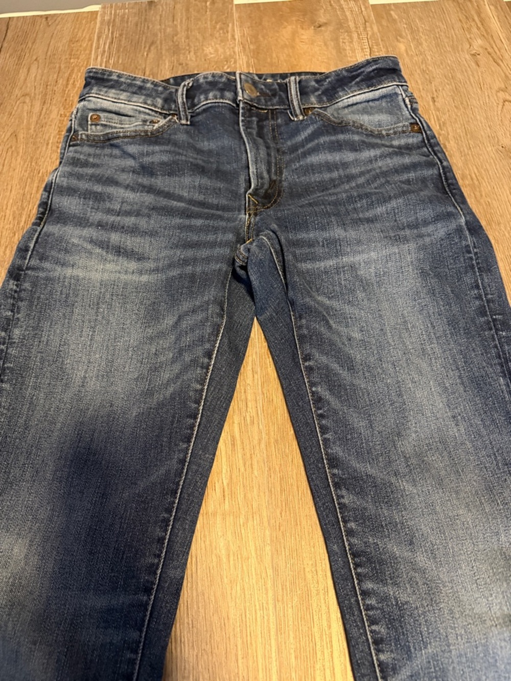 American Eagle Outfitters Air-flex Dark Wash Slim Jeans